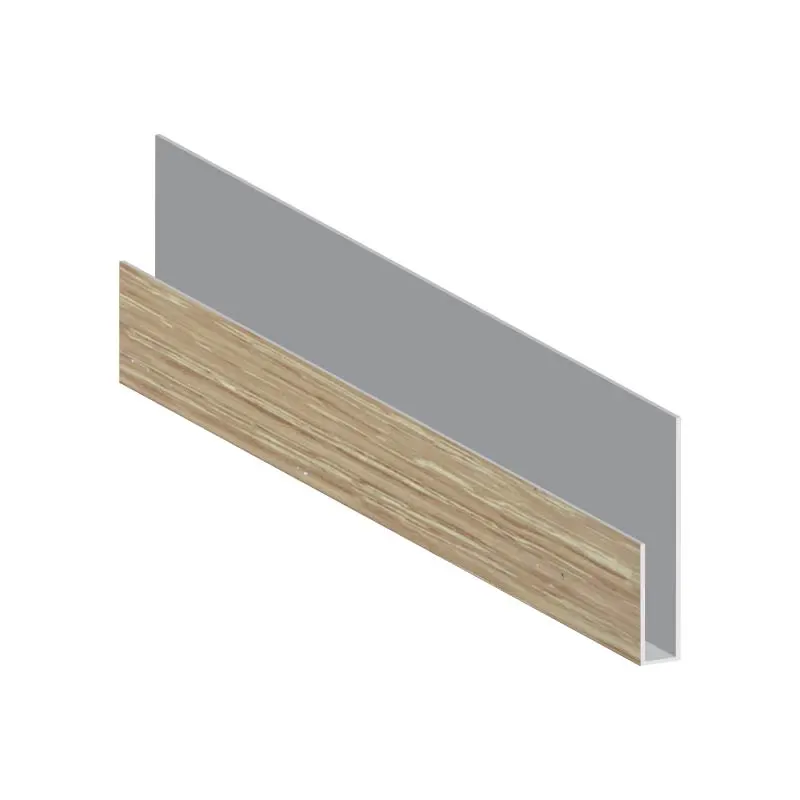 POLYWOOD PANELLING ACCESSORIES 53489 BAMBOO DARK PVC DIVIDER (H-JOINT)